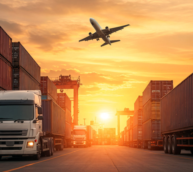 global-shipping-logistics-sunset-with-airplane-trucks (FILEminimizer)